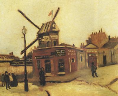 Vincent Van Gogh Le Moulin de la Galette (nn04) Sweden oil painting art
